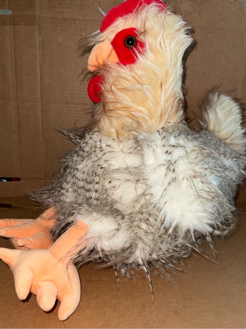 Red Shed Tractor Supply Plush Realistic Chicken Rooster 15” A29